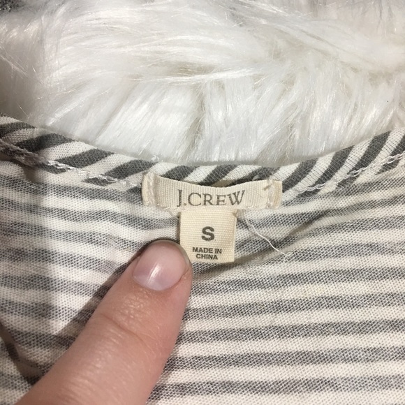 5 for $25 Sale! JCrew Sequin Striped Tank Top - Picture 2 of 2
